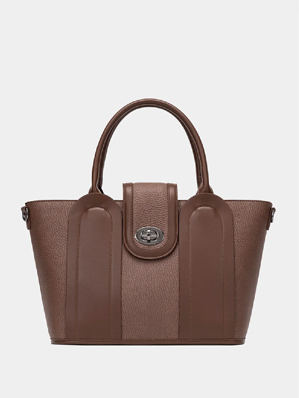 Tote marrón estructurado BAGCO
