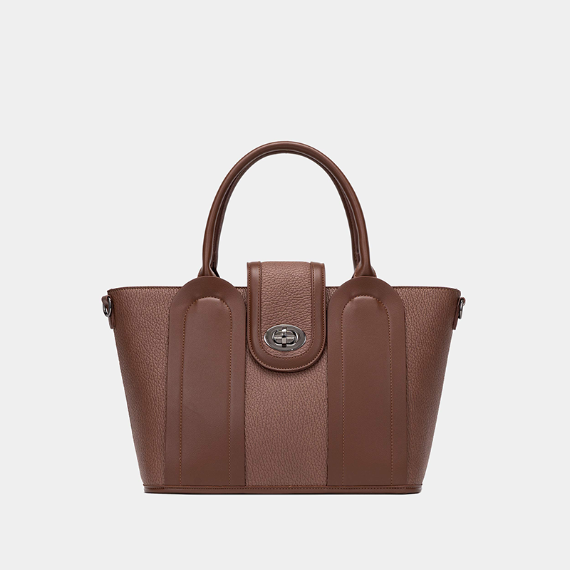 BAGCO Medium Tote Bag Leather Double Layer Women view 5