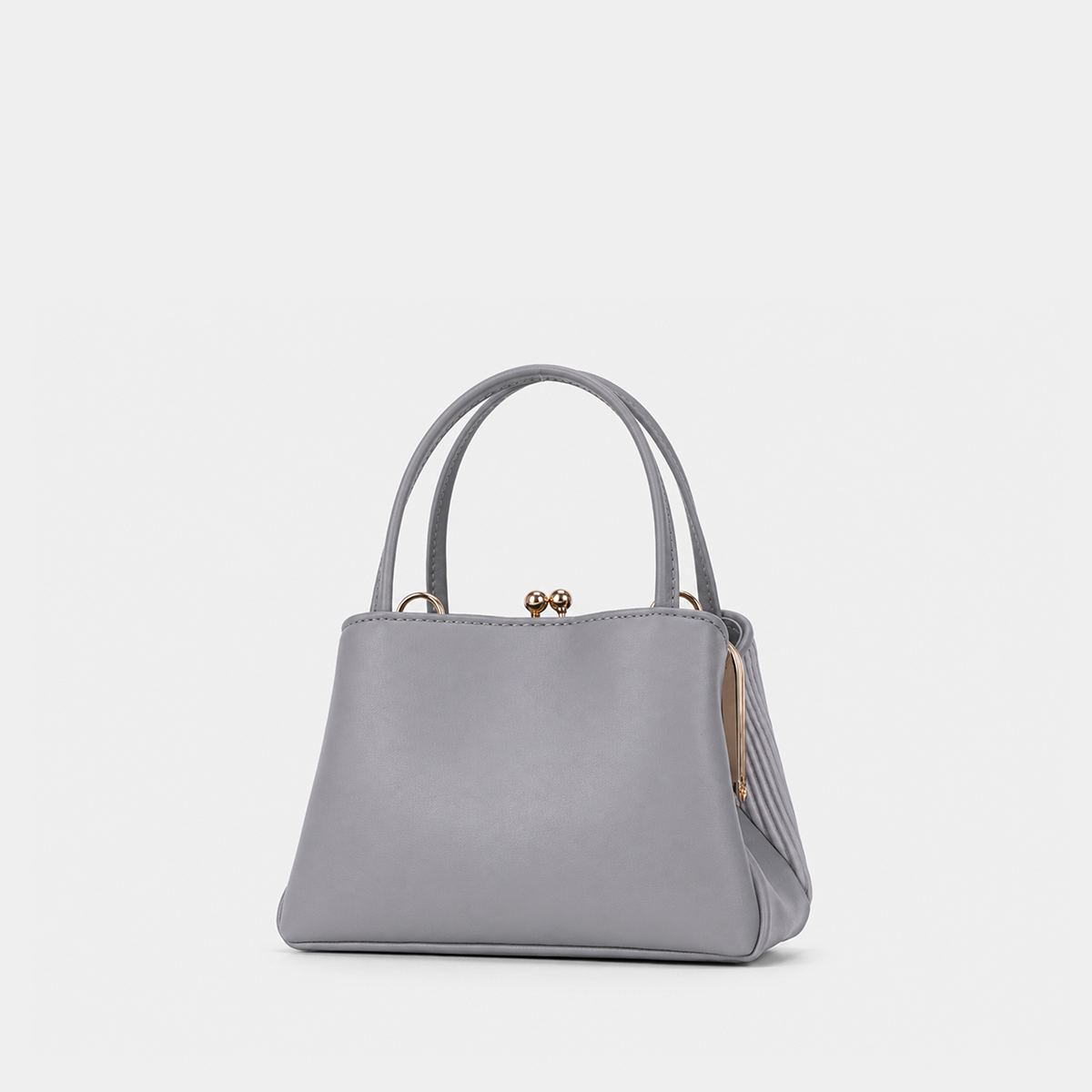 CHRISBELLA Pleated Kiss-Lock Top Handle Handbag view 2