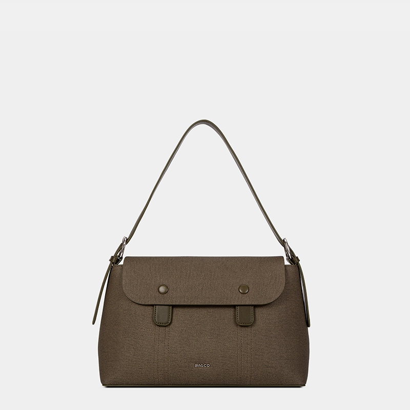 BAGCO Canvas Business Messenger Crossbody Bag Women view 5
