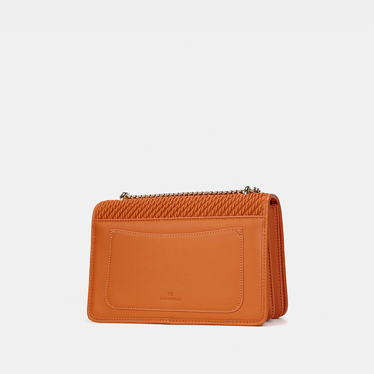 CHRISBELLA Shoulder bag - Embossed Leather Shoulder Chain Bag view 2