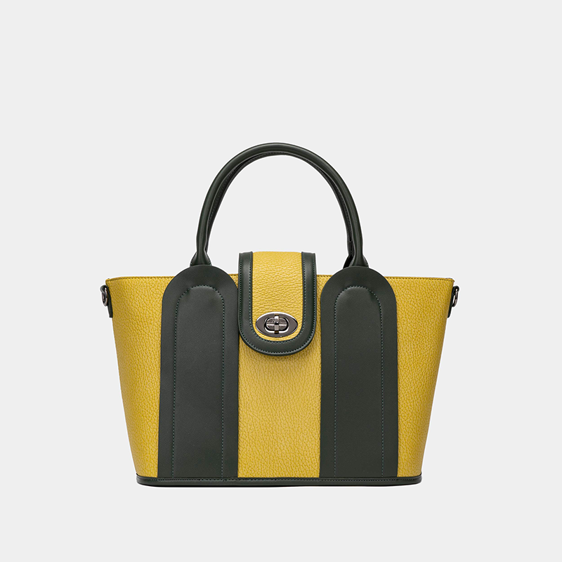 BAGCO Medium Tote Bag Leather Double Layer Women view 2