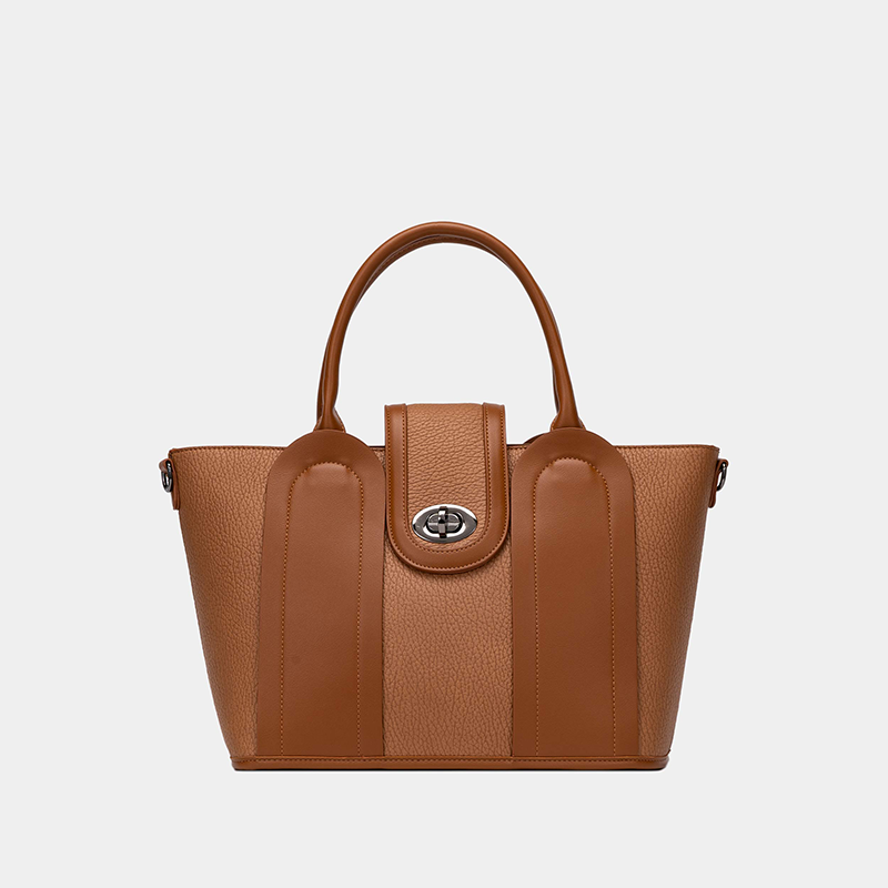 BAGCO Medium Tote Bag Leather Double Layer Women view 4