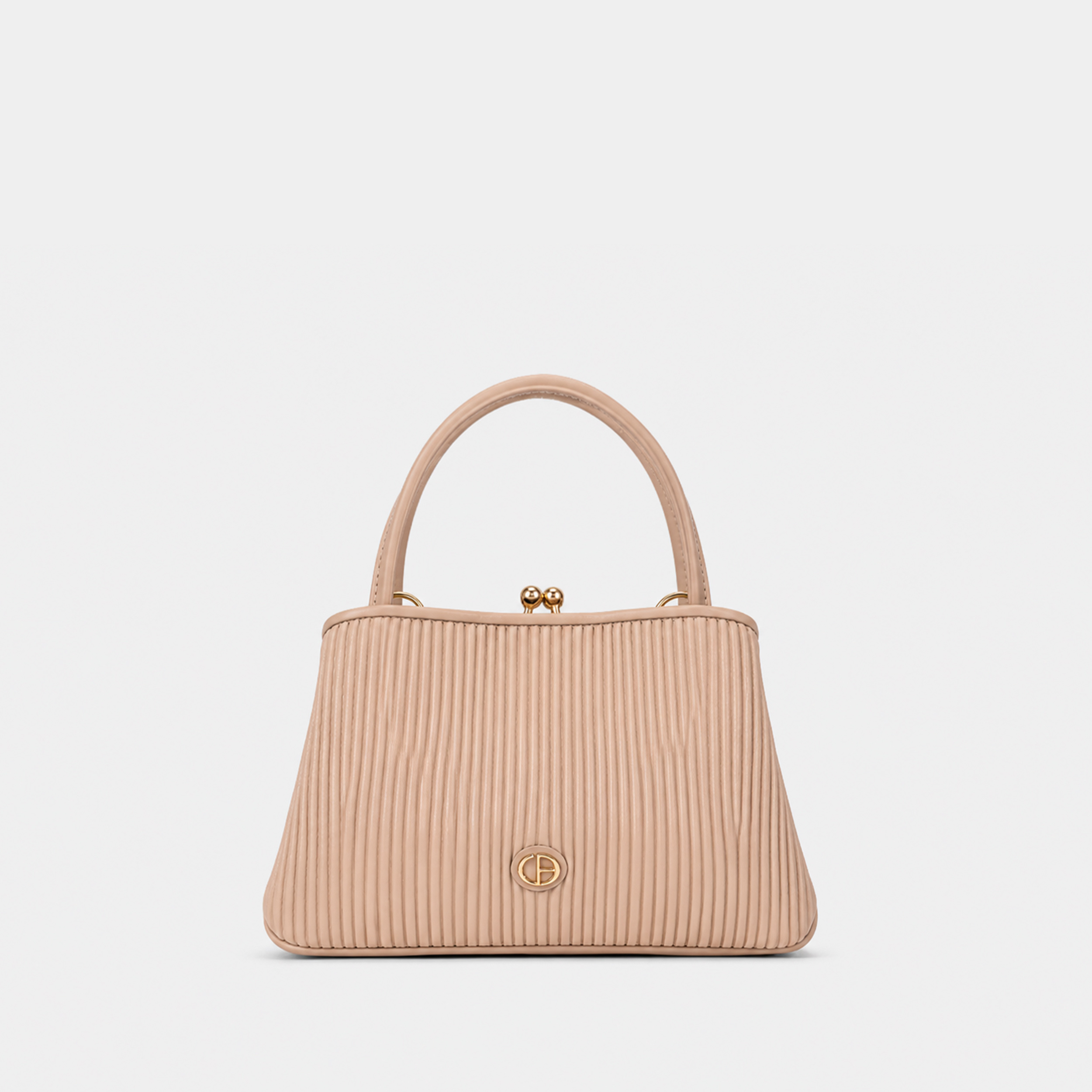 CHRISBELLA Pleated Kiss-Lock Top Handle Handbag view 5