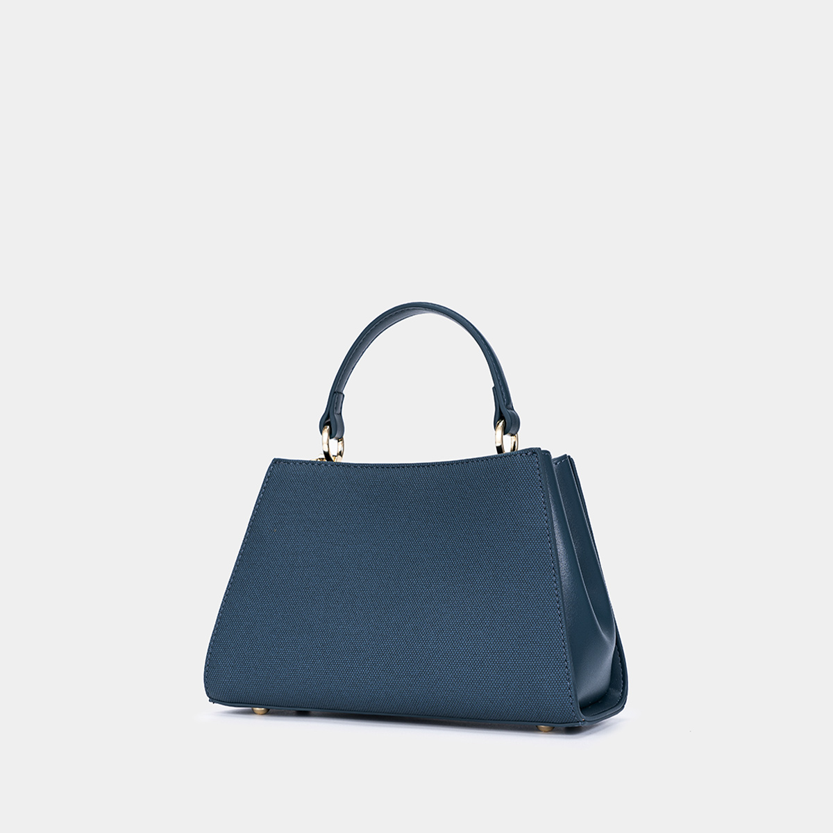CHRISBELLA Canvas Leather Daily Handbag view 2