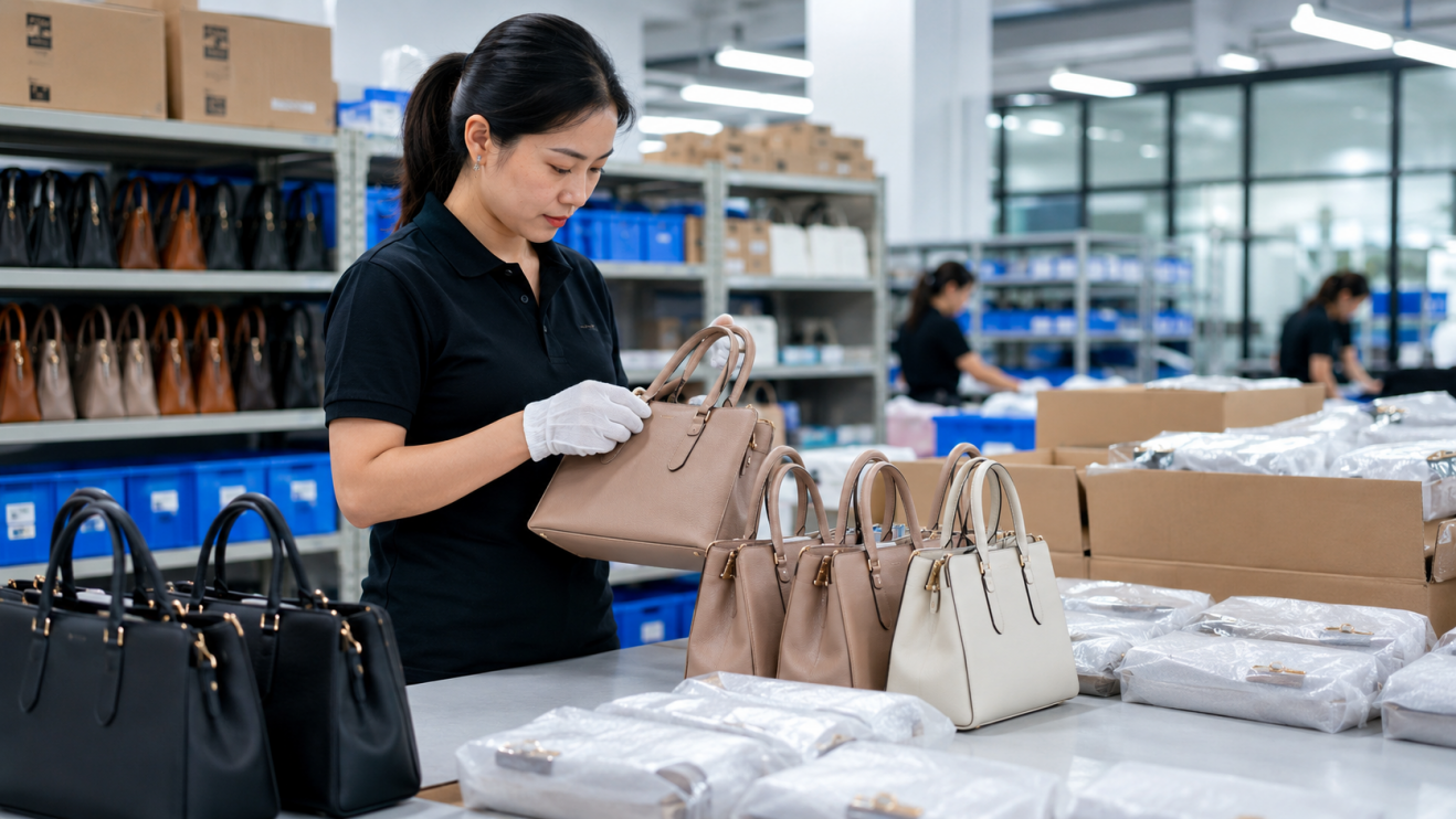 Handbag quality control for private label production