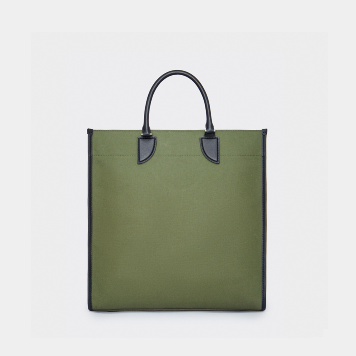 SUSEN Canvas Microfiber Vertical Tote Bag Slim Design view 3
