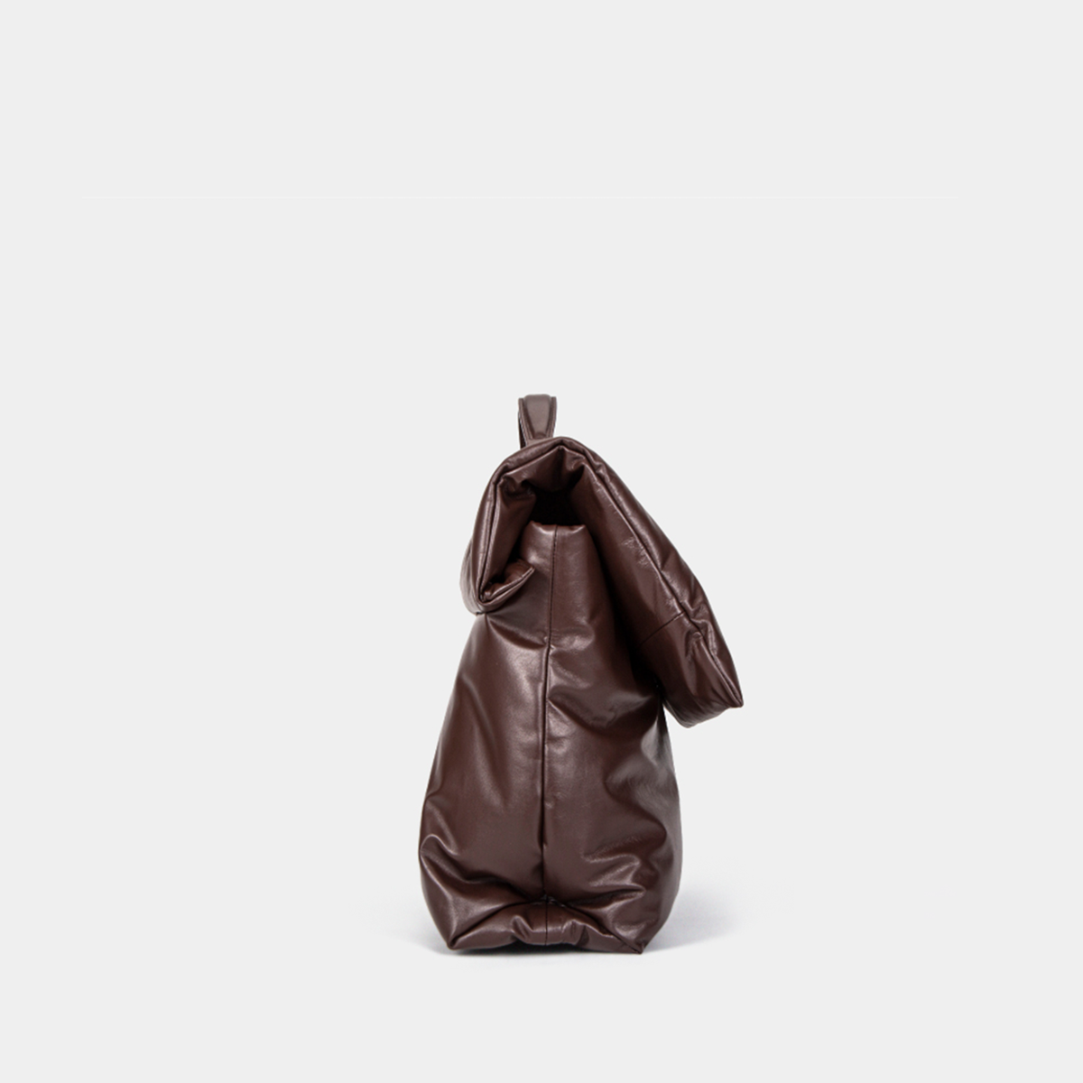 SUSEN Soft Calfskin Leather City Pillow Bag Bolster view 3