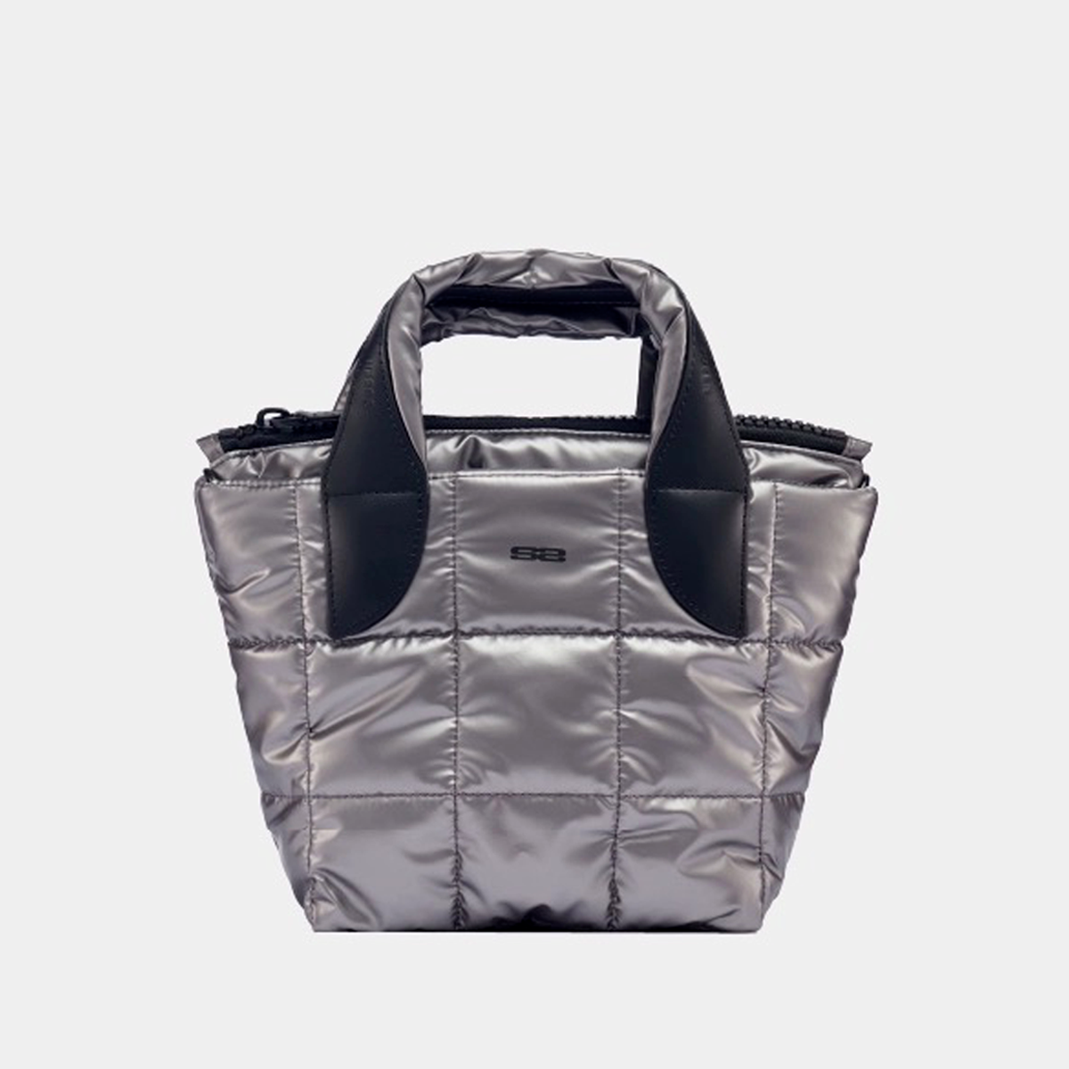 SUSEN PU Leather Puffer Bag Quilted Soft Cloud